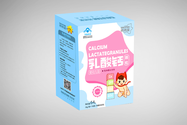 鈣鈣星乳酸鈣顆粒64g