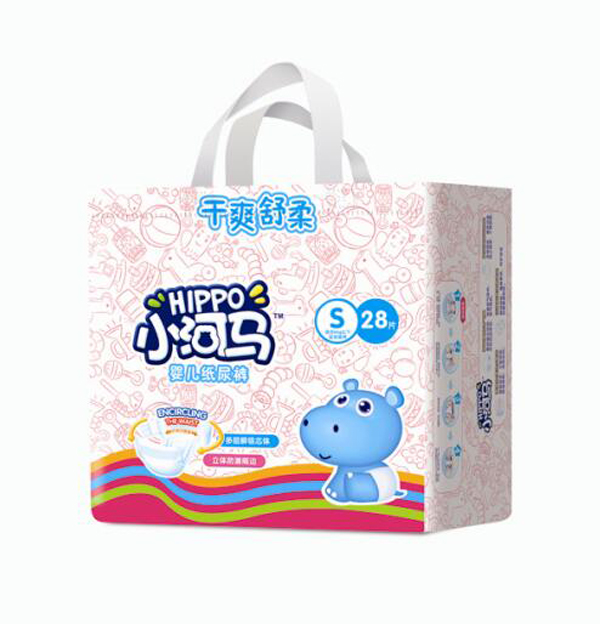 小河馬紙尿褲小包S28