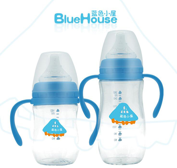 藍(lán)色小屋寬口玻璃香檳奶瓶.jpg