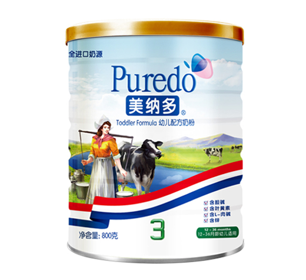 美納多幼兒配方奶粉三段