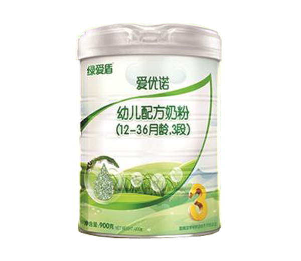 愛優(yōu)諾幼兒配方奶粉3段600