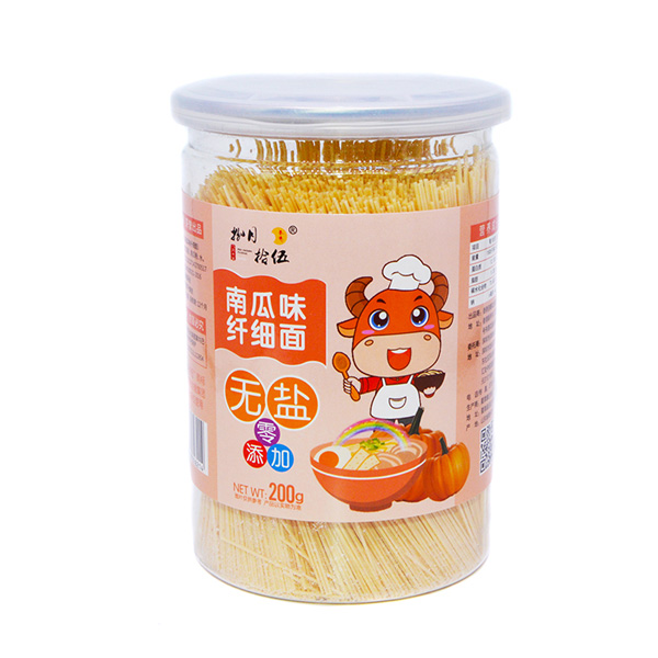 捌月拾伍無(wú)鹽南瓜味纖細(xì)面