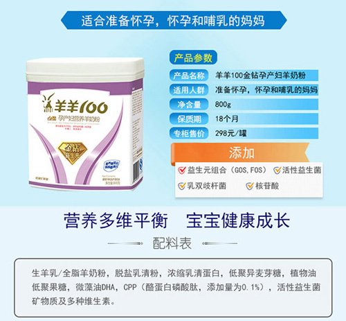 羊羊100金鉆孕產婦羊奶粉介紹.jpg 羊羊100金鉆孕產婦羊奶粉介紹.jpg