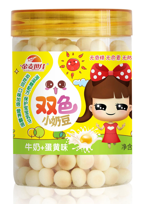 金麥?zhǔn)兰央p色小奶豆(牛奶+蛋黃味).jpg