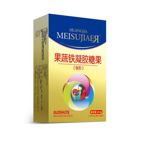 美佳兒果蔬鐵凝膠糖果