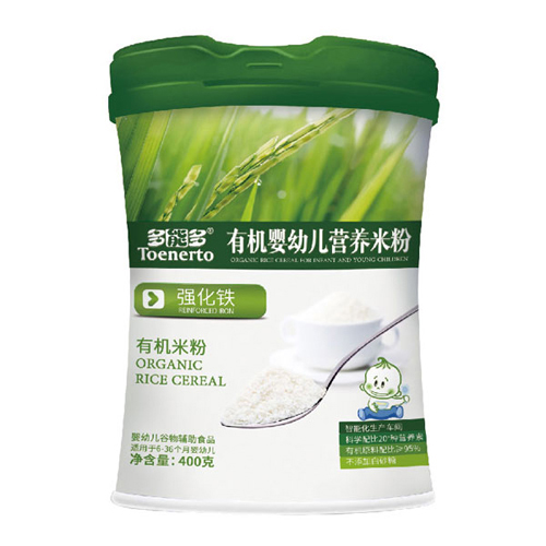 多能多強化鐵有機嬰幼兒營養(yǎng)米粉桶裝