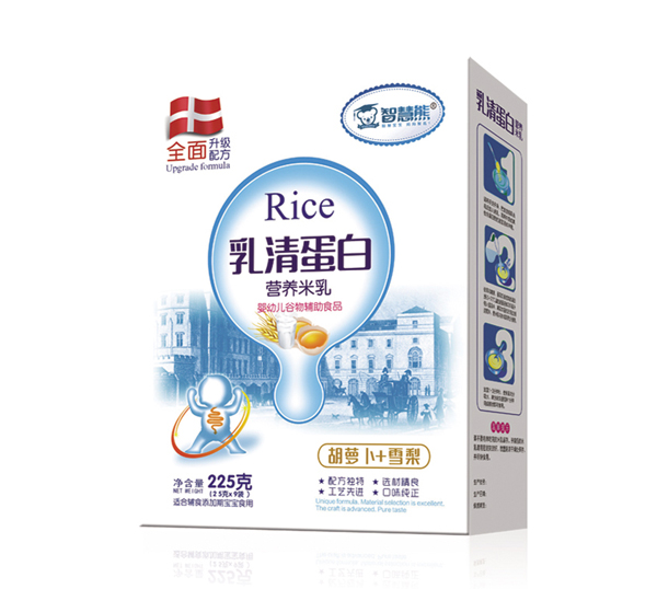 智慧熊乳清蛋白營(yíng)養(yǎng)米乳-胡蘿卜雪梨