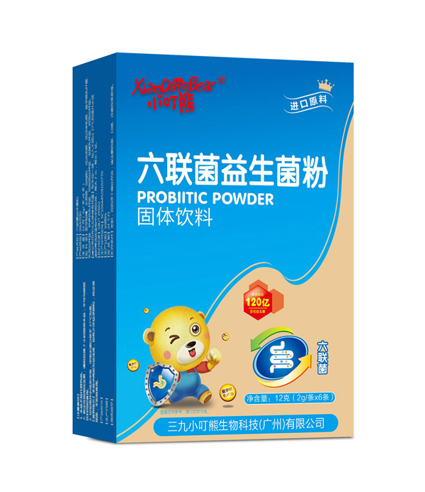 小叮熊六聯(lián)菌益生菌粉 豎版