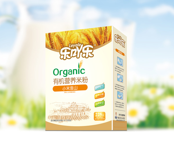樂(lè)吖樂(lè)有機(jī)營(yíng)養(yǎng)米粉小米淮山盒裝