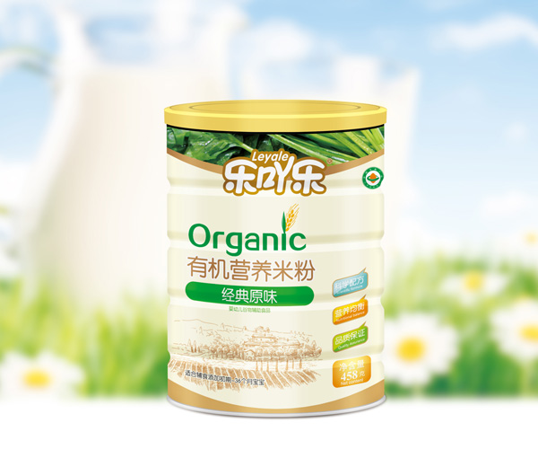 樂(lè)吖樂(lè)有機(jī)營(yíng)養(yǎng)米粉經(jīng)典原味罐裝