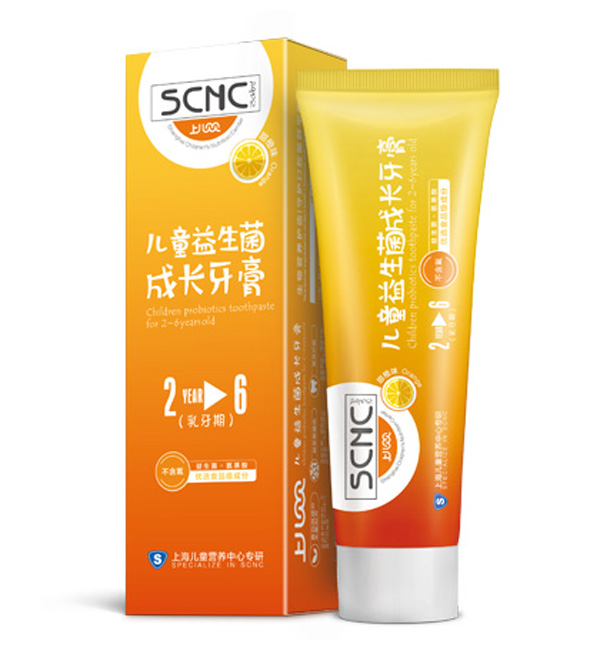 上兒貝貝兒童益生菌成長(zhǎng)牙膏(2-6歲)