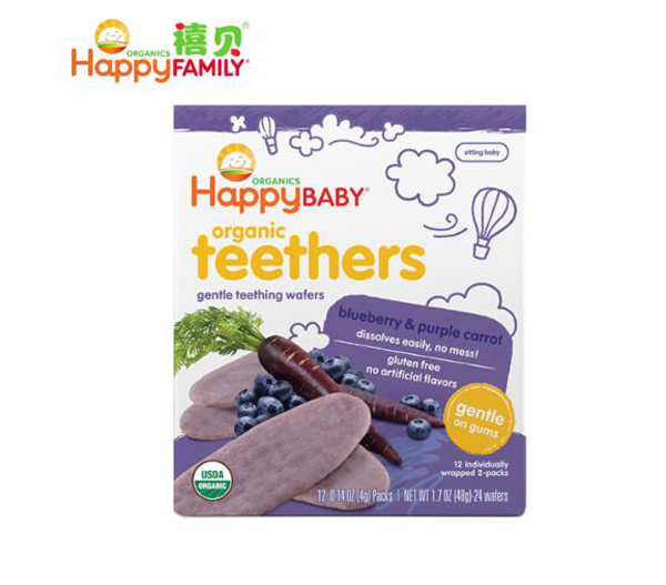 禧貝紫胡蘿卜藍(lán)莓磨牙餅