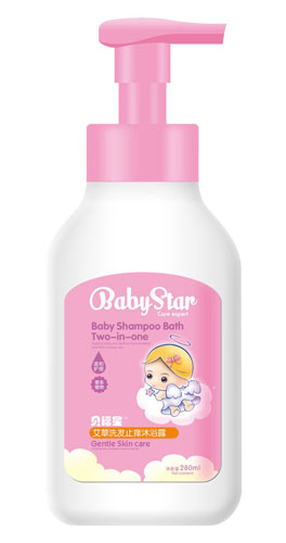 貝福星艾草洗發(fā)止癢沐浴露