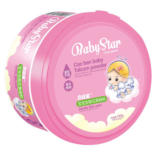 貝福星寶寶金銀花爽身粉