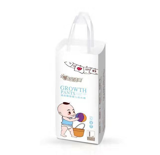 龍貝清爽綿柔瞬吸嬰兒成長褲L