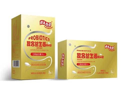 賦兒貝貝復(fù)合益生菌夾心型