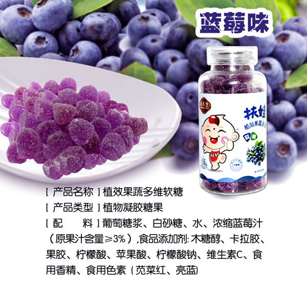 扶娃植效果蔬多維軟糖藍(lán)莓味特點(diǎn).jpg 扶娃植效果蔬多維軟糖藍(lán)莓味特點(diǎn).jpg