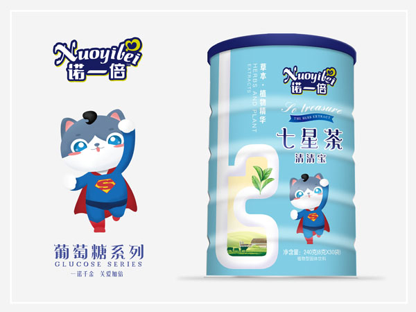 諾一倍七星茶清清寶 桶裝