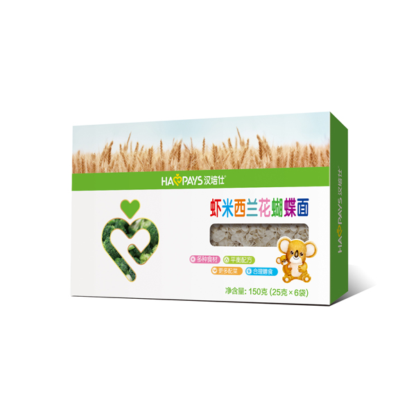 漢培仕蝦米西藍花蝴蝶面盒裝