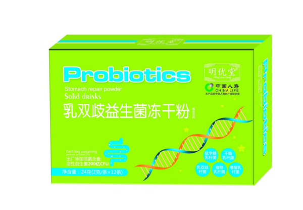 明優(yōu)堂乳雙歧益生菌凍干粉12條