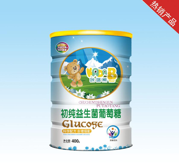 咔嗒熊初純益生菌葡萄糖400克