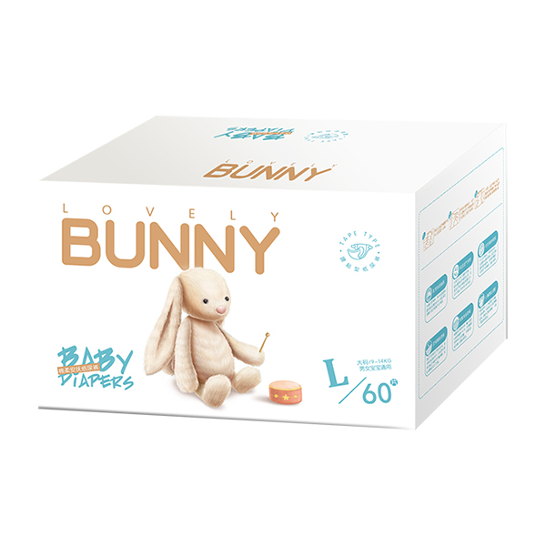 邦尼兔綿柔安撫紙尿褲L60