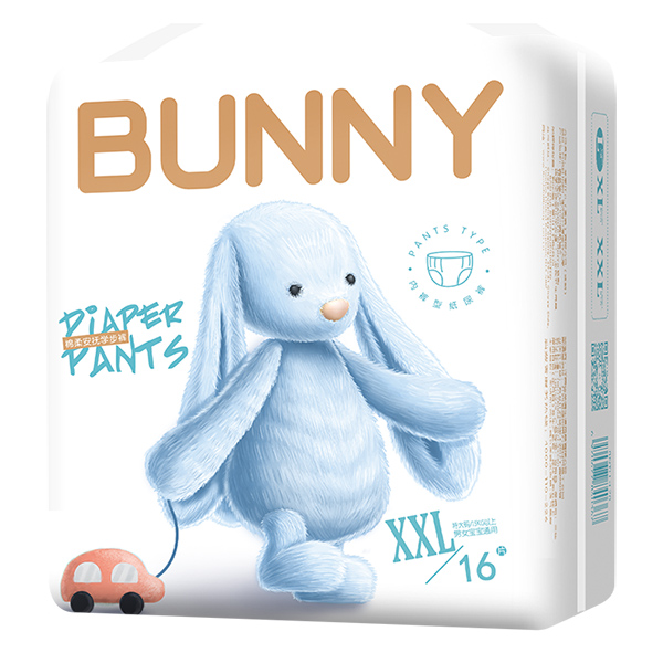 邦尼兔綿柔安撫學(xué)步褲XXL16