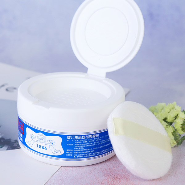 如幼嬰兒玉米松花爽身粉實物2.jpg