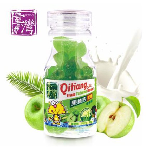 齊天蓋牌果維鈣軟糖(蘋果味)