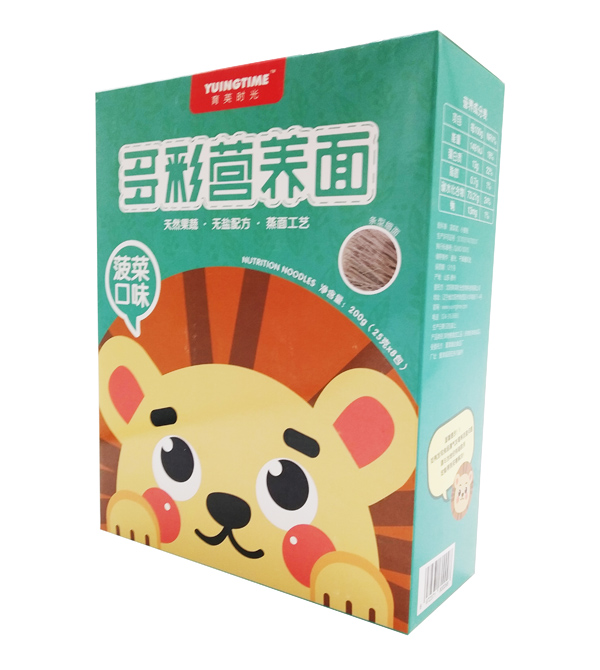 育英時光多彩營養(yǎng)面 菠菜口味