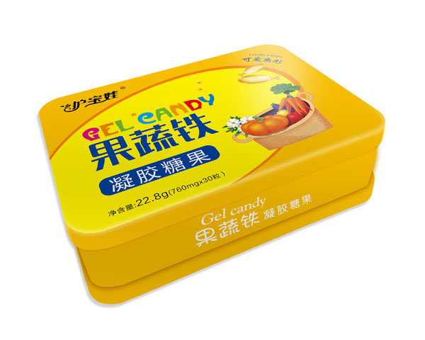 護(hù)寶娃果蔬鐵凝膠糖果