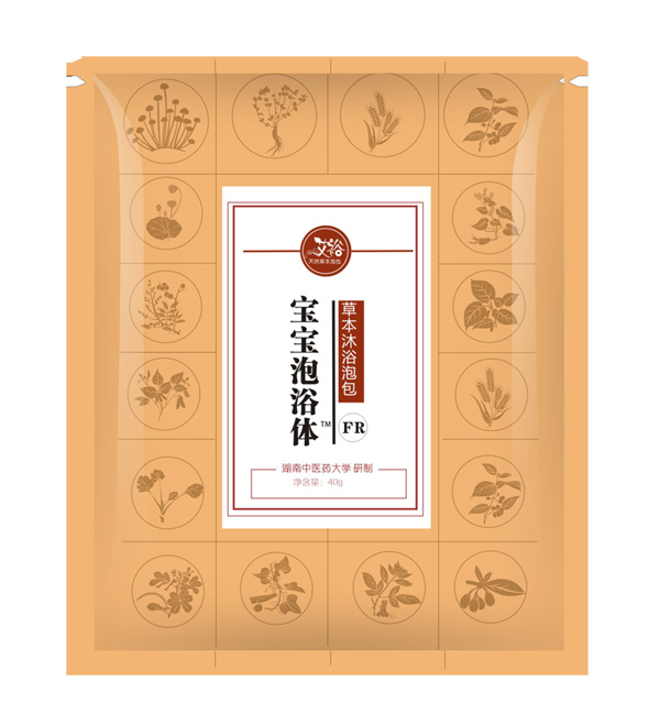 艾裕寶寶泡浴體草本沐浴泡包-風(fēng)熱