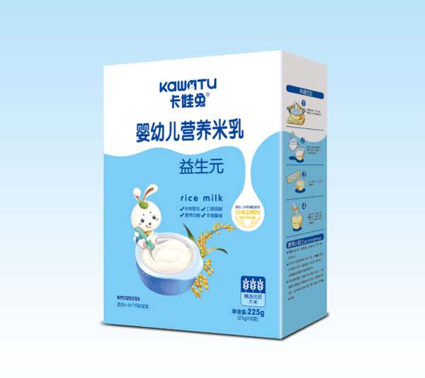 卡娃兔嬰幼兒營(yíng)養(yǎng)米乳-益生元盒裝