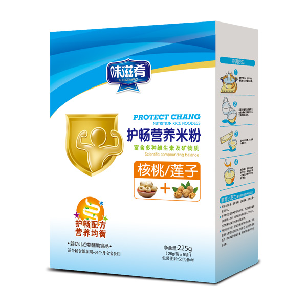味滋肴護(hù)暢營(yíng)養(yǎng)米粉-核桃蓮子盒裝