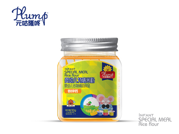 元咕隆咚嬰幼兒特膳米粉-鐵鋅鈣