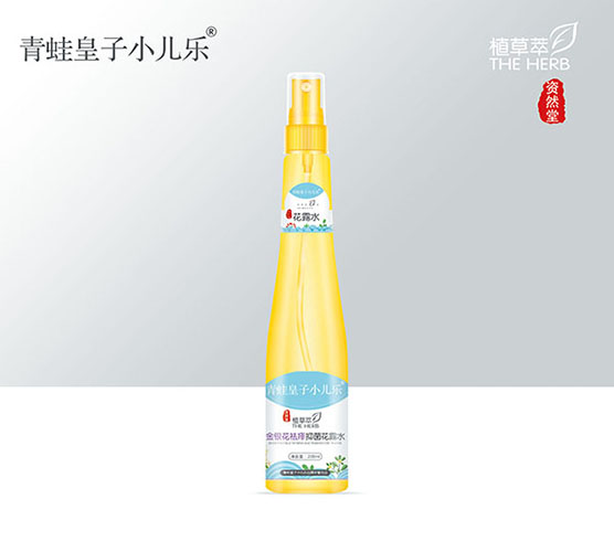青蛙皇子小兒樂(lè)資然堂植草萃金銀花祛痱抑菌花露水200ml