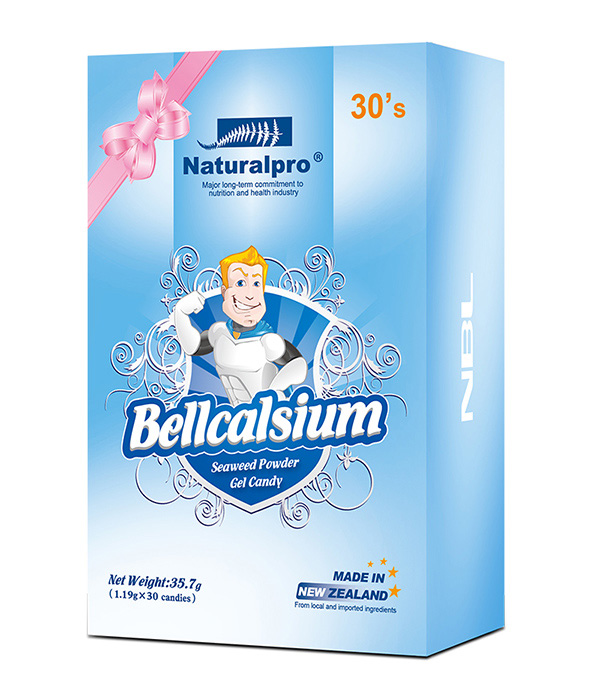 紐貝樂貝兒蓋海藻粉凝膠糖果