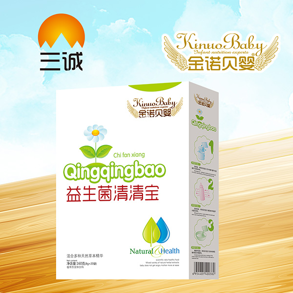 金諾貝嬰益生菌清清寶 盒裝