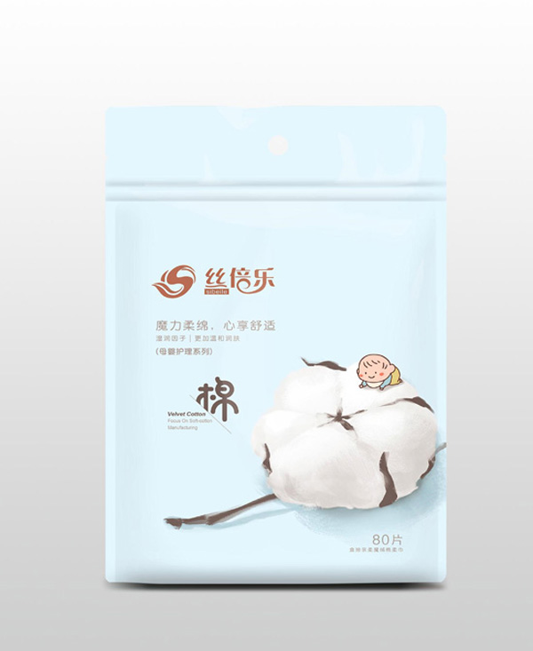 絲倍樂盒抽親柔魔絨棉柔巾