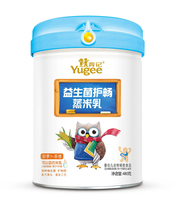 育記益生菌護(hù)暢蒸米乳-胡蘿卜多維480克桶裝