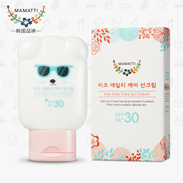 MAMATTI 韓國進(jìn)口保濕幼兒防曬霜系列