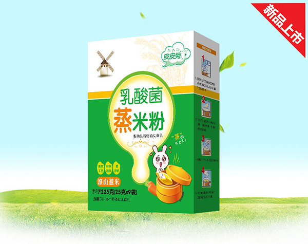 皮皮兔乳酸菌蒸米粉-淮山薏米