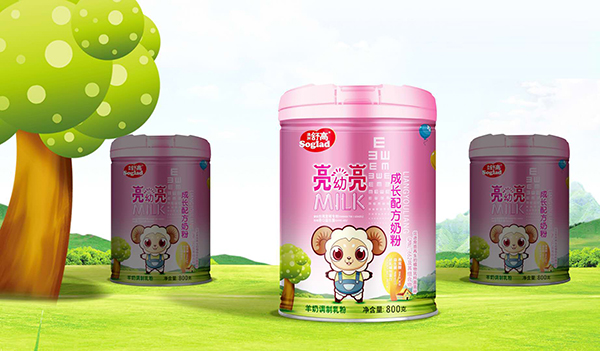 澳洲舒高亮幼亮成長(zhǎng)配方奶粉 粉罐