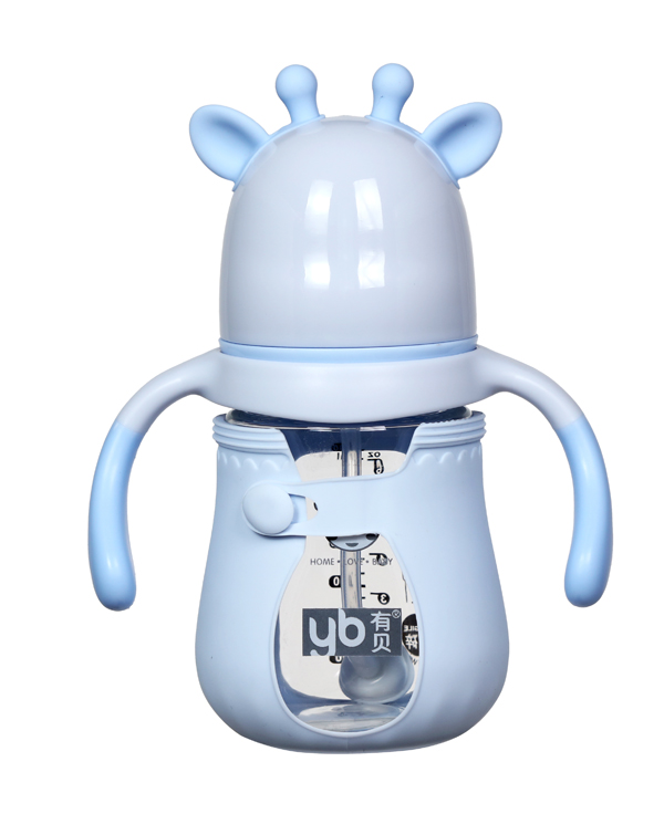 有貝玻璃奶瓶4080 藍(lán)色