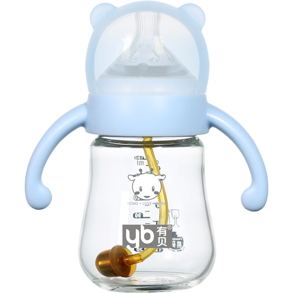 有貝玻璃奶瓶4102 藍(lán)色