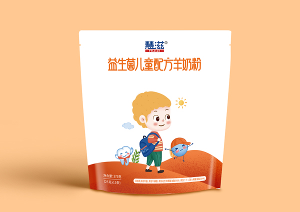 慧滋益生菌兒童配方羊奶粉 375克袋