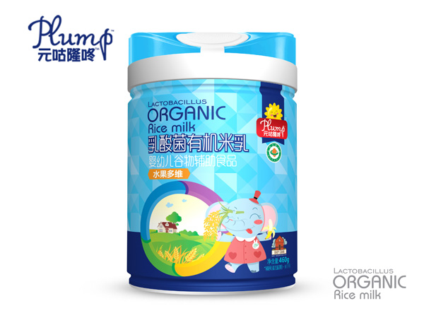 元咕隆咚乳酸菌有機(jī)米乳-水果多維