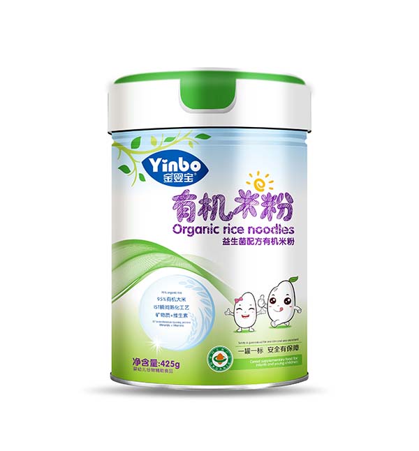 金嬰寶有機米粉-益生菌