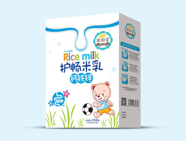 聰俐寶鈣鐵鋅護(hù)暢米乳 盒裝