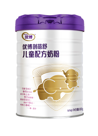 優(yōu)博剖蓓舒兒童配方奶粉